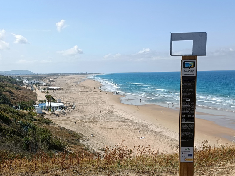 Spotteron Citizen Science CoastSnap Spain Station Roquero 