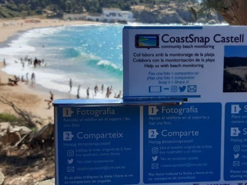 Spotteron Citizen Science Header CoastSnap Castell